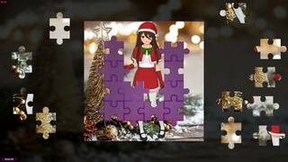 Anime Jigsaw Girls - Christmas