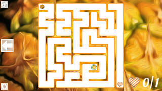 Maze Art: Orange