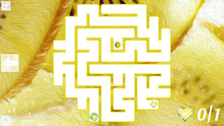 Maze Art: Yellow