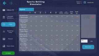 Sports Betting Simulator