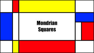 Mondrian Squares