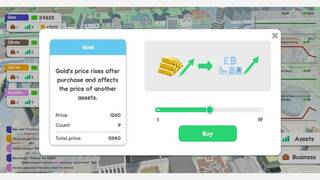 Blue Chips: economic multiplayer board game