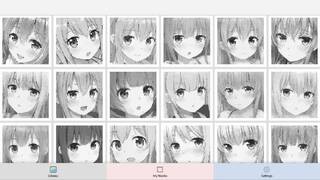 Anime Manga Style Girl - Color By Number Pixel Art Coloring