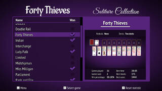 Forty Thieves Solitaire Collection