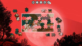 The Villager and the Werewolf - A jigsaw puzzle tale