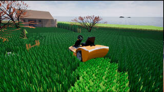 Relaxing Lawnmower Simulator