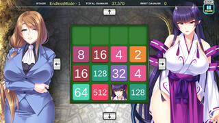 Pretty Girls 2048 Strike