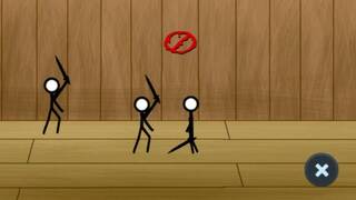 Stick figure fight