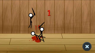 Stick figure fight