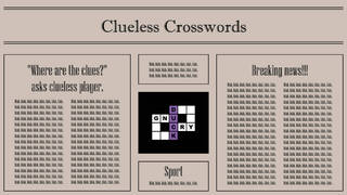 Clueless Crosswords