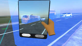 Road Accident With Dangerous Goods VR Training