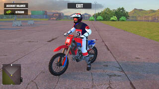 Real Motocross Driving Simulator