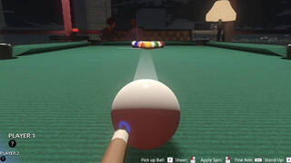 Friends Play Pool