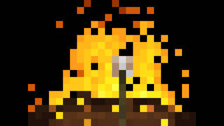 Pixel Fireplace