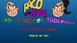 Paco El Hare vs Los Marcianos Siderales