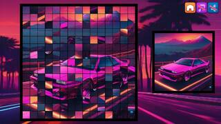 OG Puzzlers: Synthwave Cars