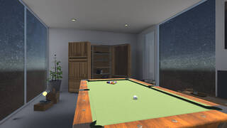 Pocketing the ball-Billiards Simulator - 8 ball- 3D pool