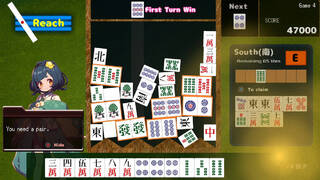 Drop Mahjong tiles