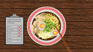 Ramen Oil Simulator