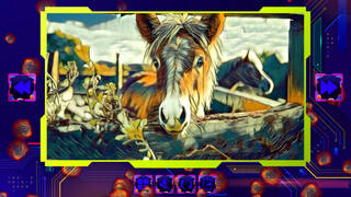 Twizzle Puzzle: Horses