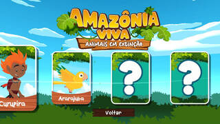 Amazônia Viva Game: animais em extinção