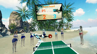 Beach Ping Pong Babes VR