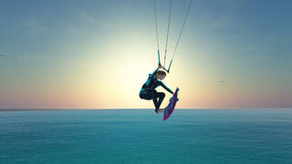 Kiteboarding