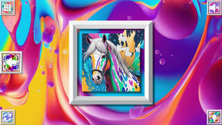 Color Splash: Horses