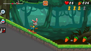 Rabbit on Skateboard