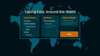 Typing Fury: Around the World