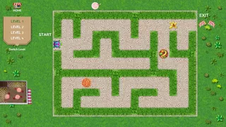 Catch That Pizza! Maze Game