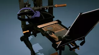 19th-century Printing Press Experience VR