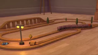 Attic Transit Authority: Wooden Train Simulator