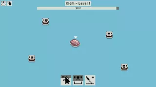 otters and stones