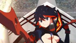 Рюко Матой и Сацуки Кирюин с парным оружием в Kill la Kill the Game: IF