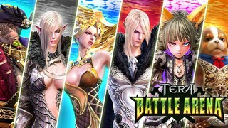 TERA Battle Arena — Способности персонажей Эллеон, Фрая, Кьебел, Золин, Пэйсен и Дикси