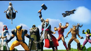 В Fortnite начался сезон 4, посвященный героям Marvel