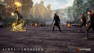 Демонстрация способностей архетипа Cleric в Ashes of Creation