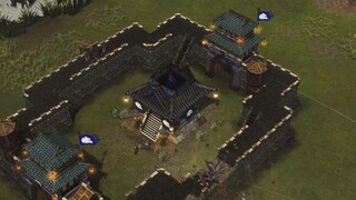 Демонстрация осадных орудий в Stronghold: Warlords