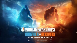 Годзила сразится против Конга в World of Warships