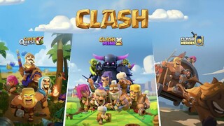 Анонсированы сразу три игры во вселенной Clash of Clans:   Clash Quest,   Clash Mini и   Clash Heroes