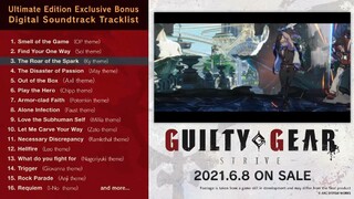 Послушайте отрывки 16 песен из файтинга Guilty Gear: Strive