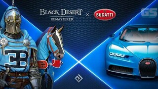 В Black Desert  стартовал кроссовер-ивент с BUGATTI