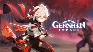 Каэдэхара Кадзуха отправляется в Инадзуму в трейлере Genshin Impact