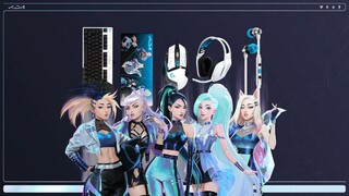 Устройства Logitech G в стиле виртуальной группы K/DA из League of Legends поступили в продажу