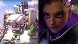 Blizzard рассказала об изменениях Сомбры и Бастиона в Overwatch 2