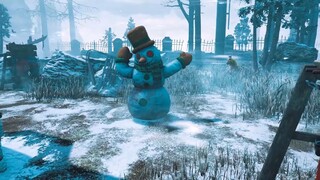 Войди в снеговика во время события «Пробирающий холод» для Dead by Daylight