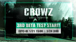 Начался третий этап ЗБТ мультиплеерного шутера CROWZ