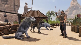 Обновление Conan Exiles добавило функцию очередей для серверов и эмоции спутников