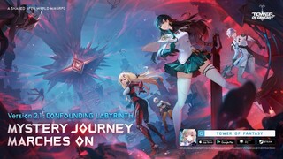 Обновление 2.1 для Tower of Fantasy получило трейлер и дату выхода